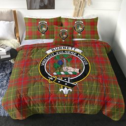 ScotsTee Shop Scottish Burnett of Powis Modern Clan Crest Tartan Plaid Comforter Set