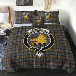 ScotsTee Shop Scottish Campbell of Argyll Weathered 2 Clan Crest Tartan Plaid Comforter Set