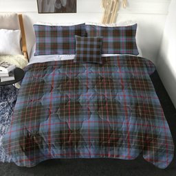 ScotsTee Shop Scottish Brodie Hunting Weathered Clan Crest Tartan Plaid Comforter Set