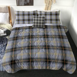 ScotsTee Shop Scottish Bell of the Borders Ancient Clan Crest Tartan Plaid Comforter Set