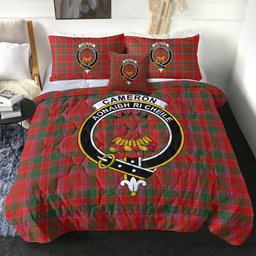 ScotsTee Shop Scottish Cameron of Lochiel #2 (Munro #2) Modern Clan Crest Tartan Plaid Comforter Set