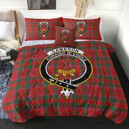ScotsTee Shop Scottish Cameron of Lochiel #2 Modern 2 Clan Crest Tartan Plaid Comforter Set