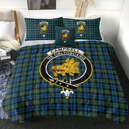 ScotsTee Shop Scottish Campbell of Loudon (Campbell Louden) Ancient 2 Clan Crest Tartan Plaid Comforter Set