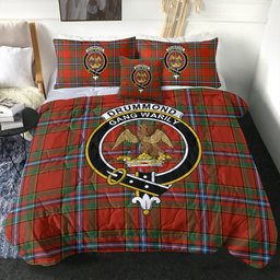ScotsTee Shop Scottish Drummond of Fingask Ancient Clan Crest Tartan Plaid Comforter Set