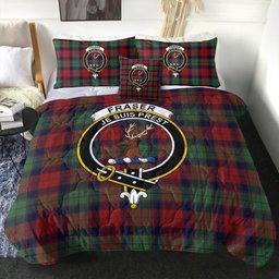ScotsTee Shop Scottish Fraser of Altyre Modern Clan Crest Tartan Plaid Comforter Set