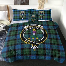 ScotsTee Shop Scottish Ferguson of Balquhidder Ancient Clan Crest Tartan Plaid Comforter Set