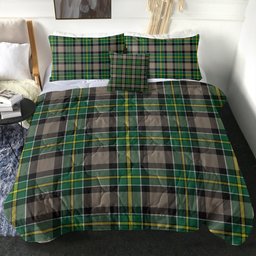 ScotsTee Shop Scottish Hamilton of Brandon Modern Clan Crest Tartan Plaid Comforter Set