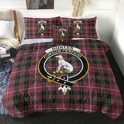 ScotsTee Shop Scottish Hunter of Bute (Michael Maroon) Ancient Clan Crest Tartan Plaid Comforter Set