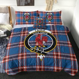 ScotsTee Shop Scottish Laing of Archiestown (Lang of Archiestown) Ancient Clan Crest Tartan Plaid Comforter Set
