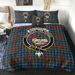 ScotsTee Shop Scottish MacDonald of P.E. Island (Donald of P.E. Island) Ancient Clan Crest Tartan Plaid Comforter Set
