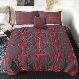 ScotsTee Shop Scottish MacGregor of Balquhidder (Gregor of Balquhidder) Weathered Clan Crest Tartan Plaid Comforter Set
