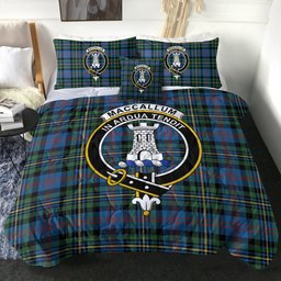 ScotsTee Shop Scottish MacCallum of Berwick Ancient Clan Crest Tartan Plaid Comforter Set