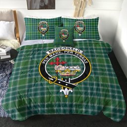 ScotsTee Shop Scottish MacDonald Lord of the Isles; Hunting Ancient Clan Crest Tartan Plaid Comforter Set