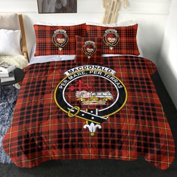 ScotsTee Shop Scottish MacDonald of Ardnamurchan (Donald of Ardnamurchan) Ancient Clan Crest Tartan Plaid Comforter Set