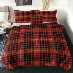 ScotsTee Shop Scottish MacDonald of Ardnamurchan (Donald of Ardnamurchan) Ancient Clan Crest Tartan Plaid Comforter Set