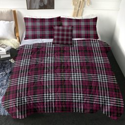 ScotsTee Shop Scottish Little of Morton Rigg Modern Clan Crest Tartan Plaid Comforter Set