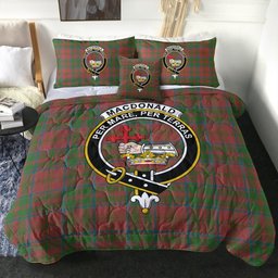 ScotsTee Shop Scottish MacDonald of Glencoe (Donald of Glencoe) Ancient Clan Crest Tartan Plaid Comforter Set