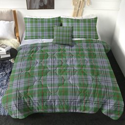ScotsTee Shop Scottish Irvine of Glentulchan Modern Clan Crest Tartan Plaid Comforter Set