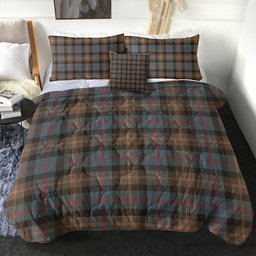 ScotsTee Shop Scottish MacDonald of Borrodale (Donald Borrodale Historic) Weathered Clan Crest Tartan Plaid Comforter Set