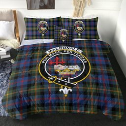 ScotsTee Shop Scottish MacDonald of Borrodale (Donald Borrodale Historic) Modern Clan Crest Tartan Plaid Comforter Set