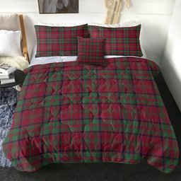 ScotsTee Shop Scottish MacDonald of Glencoe (Donald of Glencoe) Modern Clan Crest Tartan Plaid Comforter Set