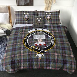 ScotsTee Shop Scottish Reid (Mill City) Weathered Clan Crest Tartan Plaid Comforter Set