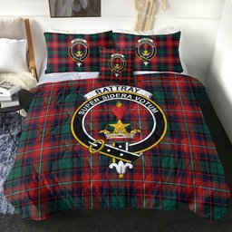 ScotsTee Shop Scottish Rattray of Lude Modern Clan Crest Tartan Plaid Comforter Set