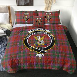 ScotsTee Shop Scottish Stewart of Ardshiel Ancient Clan Crest Tartan Plaid Comforter Set