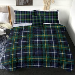 ScotsTee Shop Scottish MacNeil of Barra (MacNeil MacNeill) Modern Clan Crest Tartan Plaid Comforter Set