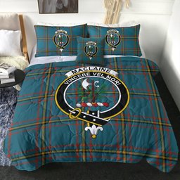 ScotsTee Shop Scottish MacLaine of LochBuie Hunting (MacLaine) Ancient Clan Crest Tartan Plaid Comforter Set