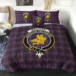 ScotsTee Shop Scottish MacIver of Strome Weathered Clan Crest Tartan Plaid Comforter Set