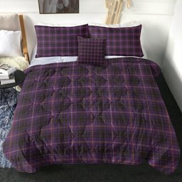 ScotsTee Shop Scottish MacIver of Strome Weathered Clan Crest Tartan Plaid Comforter Set