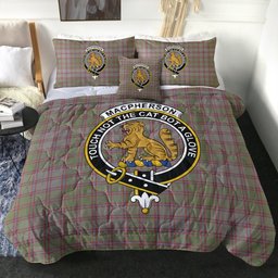 ScotsTee Shop Scottish MacPherson of Glentruim Weathered Clan Crest Tartan Plaid Comforter Set