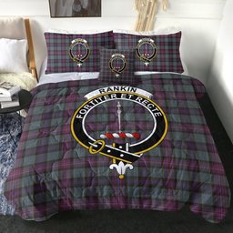 ScotsTee Shop Scottish Rankin (Dalgliesh) Weathered Clan Crest Tartan Plaid Comforter Set