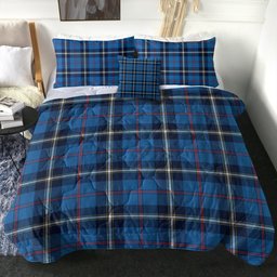 ScotsTee Shop Scottish MacRae of America Modern Clan Crest Tartan Plaid Comforter Set