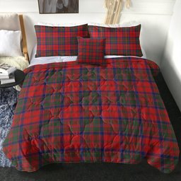 ScotsTee Shop Scottish Stewart of Ardshiel Modern Clan Crest Tartan Plaid Comforter Set
