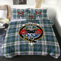ScotsTee Shop Scottish MacLeod of California Ancient Clan Crest Tartan Plaid Comforter Set