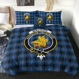 ScotsTee Shop Scottish MacIver of Strome Ancient Clan Crest Tartan Plaid Comforter Set
