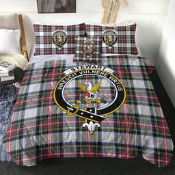 ScotsTee Shop Scottish Stewart Dress Modern Clan Crest Tartan Plaid Comforter Set