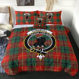 ScotsTee Shop Scottish Turnbull Dress Modern Clan Crest Tartan Plaid Comforter Set
