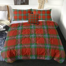 ScotsTee Shop Scottish MacLaine of LochBuie (Cockburn) (MacLaine) Ancient Clan Crest Tartan Plaid Comforter Set