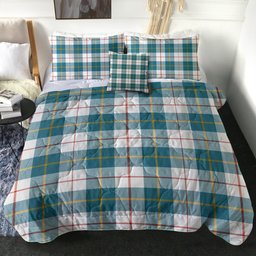 ScotsTee Shop Scottish MacRae of Conchra Ancient Clan Crest Tartan Plaid Comforter Set