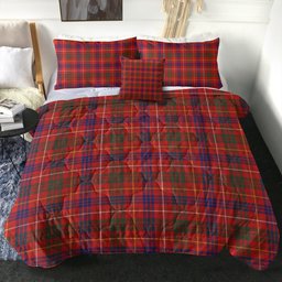 ScotsTee Shop Scottish MacRae of Inverinate Modern Clan Crest Tartan Plaid Comforter Set
