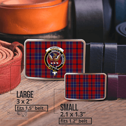 Scottish Wishart Dress Clan Tartan Belt Buckles - Classic Scottish Plaid Tartan Plaid