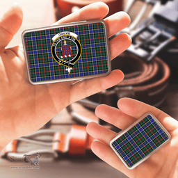 Scottish Ogilvie (Ogilvy) Hunting Modern Clan Tartan Belt Buckles - Classic Scottish Plaid Tartan Plaid