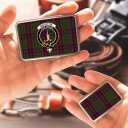 Scottish MacIntyre and Glenorchy Clan Tartan Belt Buckles - Classic Scottish Plaid Tartan Plaid