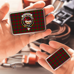 Scottish MacDonald of Aird and Valley Clan Tartan Belt Buckles - Classic Scottish Plaid Tartan Plaid