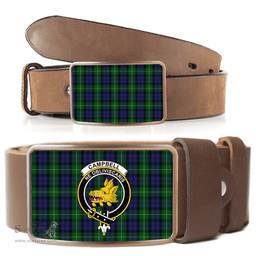 Scottish Campbell of Argyll 03 Clan Tartan Belt Buckles - Classic Scottish Plaid Tartan Plaid