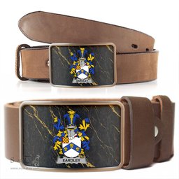 ScotsTee Shop Irish Eardley Coat of Arms Irish Family Crest Irish Belt Bucker