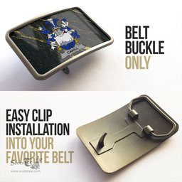 ScotsTee Shop Irish Cahill or O Cahill Coat of Arms Irish Family Crest Irish Belt Bucker